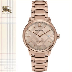 버버리 남성 시계 클래식 로즈골드 40mm BU10013 메탈밴드 BU10013
