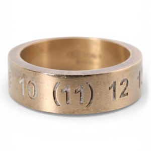 메종마르지엘라 넘버스 실버 링 SM1UQ0050 S12967 950 반지 메종 마르지엘라 NUMBERS SILVER RING 29963397