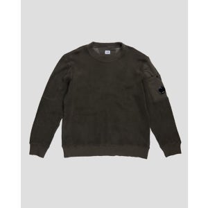 CP컴퍼니 렌즈 크루넥 맨투맨 카키 19FW 크루넥맨투맨 07CMSS253A 003918G 661 43503159