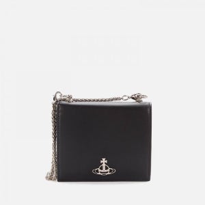 비비안웨스트우드 더비 체인 카드 지갑 블랙 5113000342093N401 22SS 비비안 웨스트우드 데비 케이스 위드 51130003 42093 N401