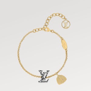 루이비통 x쿠사마야요이 YK LV 아이코닉 인피니티 도트 호박 여성 팔찌 M0969A