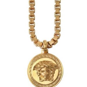 베르사체 메두사 청키 체인 목걸이