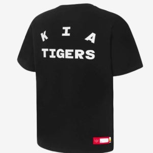 아이앱스튜디오 아이앱 스튜디오 x 기아 타이거즈 브랜드데이 티셔츠 블랙 반팔