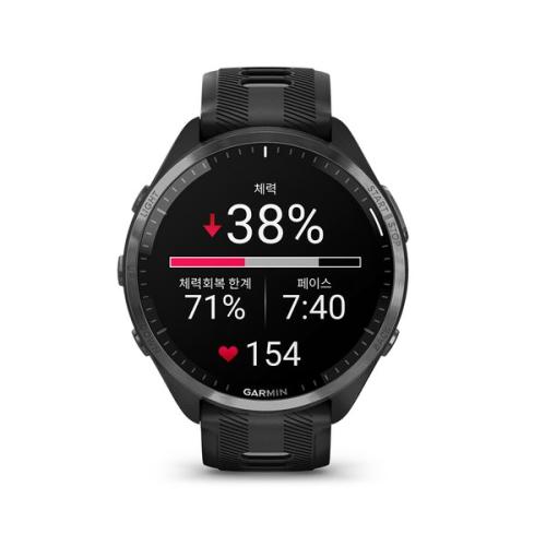 가민 정품 Garmin 포러너 965 운동 스마트 워치 웨어러블 디바이스 한글가능