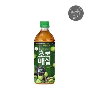 웅진 초록매실제로 500ml 24개