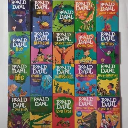 Auct 영문 원서책 Roald Dahl Collection 로알드달 16books box set