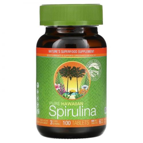 Nutrex Hawaii 순수 HAWAIIAN <b>SPIRULINA 100정</b>