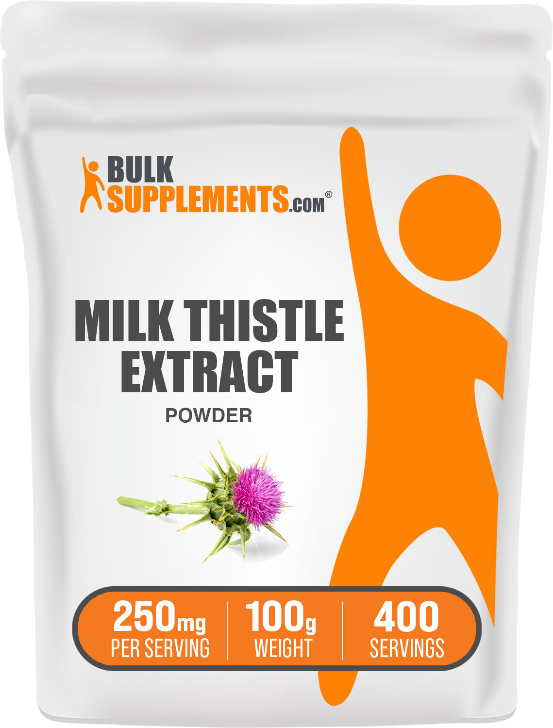 BulkSupplements <b>Milk Thistle</b> Extract Powder - 250 mg Per Serving 725458  100g  1개