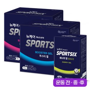 [대상웰라이프] 스포식스 부스터 젤 1EA 에너지젤 청포도맛 1EA 리바이탈 드링크 1EA 스포츠음료 수분보충 에너지드링크