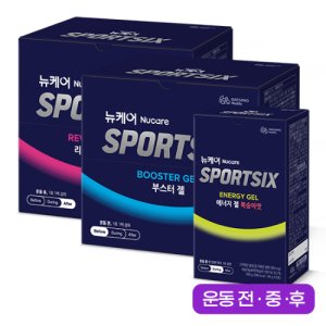 [대상웰라이프] 스포식스 부스터 젤 1EA 에너지젤 복숭아맛 1EA 리바이탈 드링크 1EA 스포츠음료 수분보충 에너지드링크