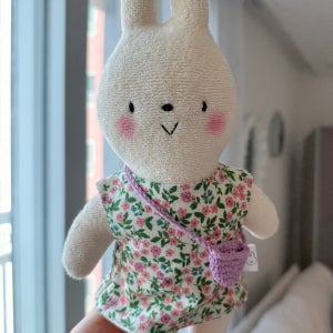 오가닉 애착인형 옷입은 토토 아기선물, 라라인플랏포 lala in flat4