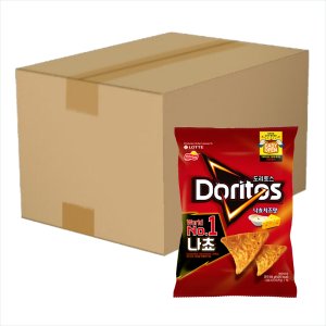 롯데웰푸드 롯데 도리토스 나쵸치즈맛 84gx12개(1박스)/2박스구매시 1000원 할인x넉넉한 유통기한