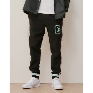 [챔피온]  Champion 남녀공용 12oz Reverse Weave  트랙 기모 조거팬츠 블랙 CKPA2F308BK