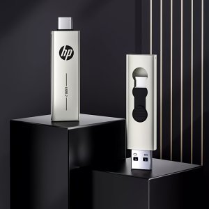 HP USB 타입 C 플래시 드라이브, 64GB/128GB/256GB