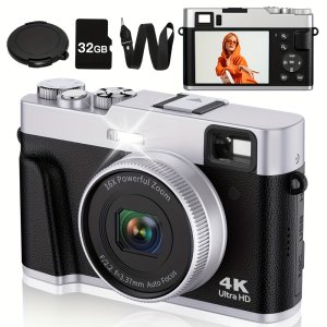 ZOSTUIC 4K 디지털 카메라 48MP