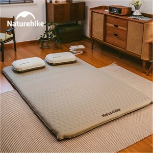 네이처하이크 페더 본 C6.5 자동 팽창 캠핑 매트리스 - 2인용 경량 휴대용 에어매트리스, 인체공학적 골무늬 디자인, 내장 펌프 및 캐리백 포함, 야외/캠핑/등산용 침낭 |