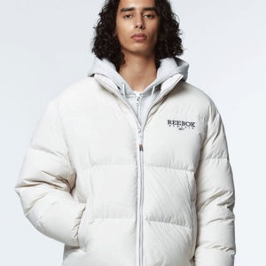 [리복] [가격인하]클래식 벡터 패딩 자켓 - 아이보리 REJU3FD06I1