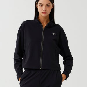 [리복] 액티브 기모 트레이닝 자켓(W) - 블랙 REJU3FZ71BK