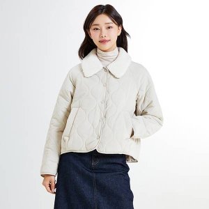 [스파오][BEST]탈착 카라 경량 퀼팅 재킷(4colors) SPJAE4TG01