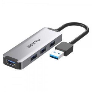 4포트 알루미늄 무전원 USB3.0허브 664U3