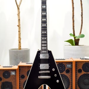 [PRS 케이블 증정!] Epiphone Flying V Prophecy - Aged Jet Black Metallic (신품) - 24051520890