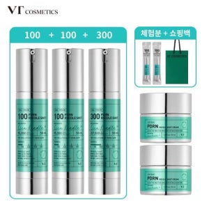 브이티 PDRN 리들샷100*2+300*1+ PDRN 크림50ml*2 +무료체험분*2 TV상품