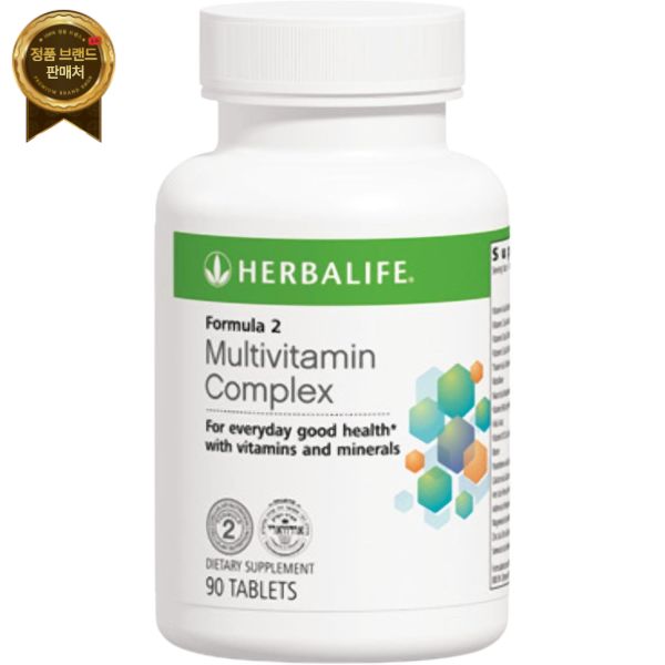 Herbalife <b>허벌라이프</b> 포뮬러 2 <b>종합</b>비타민 복합 코셔  1개  90정