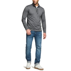 [테슬라] 기모 플리스 쿼터집업 티셔츠 지퍼포켓 5005840452