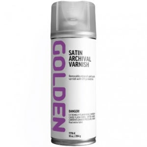 41000 골덴 스프레이 코팅제 MSA 반광 사틴바니쉬 10oz - GGS7776