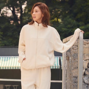 [SALE] STL (남녀공용) 모노 NY 안티필링  후리스 커버업 자켓