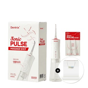 동국제약 [미남재형PICK] 덴트릭스 소닉펄스 마사지샷 구강세정기 + 노즐 2p