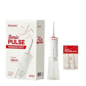 덴트릭스 소닉펄스 마사지샷 구강세정기+노즐2p