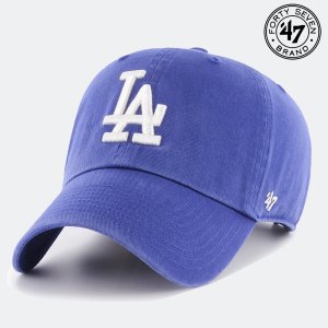 [47브랜드] 47브랜드 MLB모자 빅로고 LA다저스 클린업 볼캡 모자 로얄블루 B-RGW12GWS-RYK