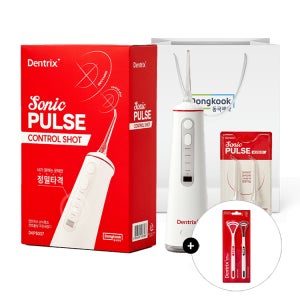동국제약 덴트릭스 소닉펄스 컨트롤샷 구강세정기+ 공용 노즐 2P