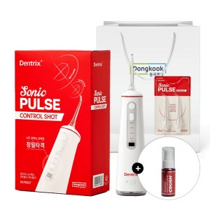 동국제약 덴트릭스 소닉펄스 컨트롤샷 구강세정기+ 공용 노즐 2P