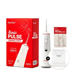 동국제약 덴트릭스 소닉펄스 컨트롤샷 구강세정기+ 공용 노즐 2P
