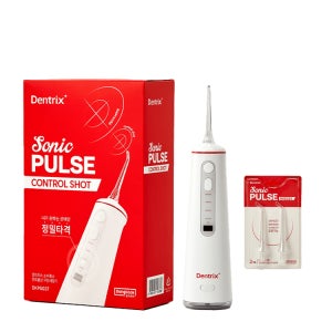 동국제약 덴트릭스 소닉펄스 컨트롤샷 구강세정기+ 공용 노즐 2P
