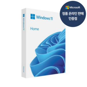 마이크로소프트 윈도우 Windows 11 Home FPP 처음사용자용 한글 정품