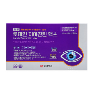 <b>일양약품</b> 일양 루테인 <b>지아잔틴</b> 맥스 500mg x 60캡슐 x 2카톤