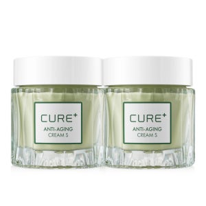 [김정문알로에] 큐어 안티에이징 크림S 50g 2개 1401797