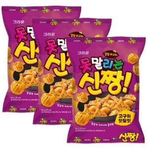 못말리는 신짱 고구마맛탕맛 245gx3봉