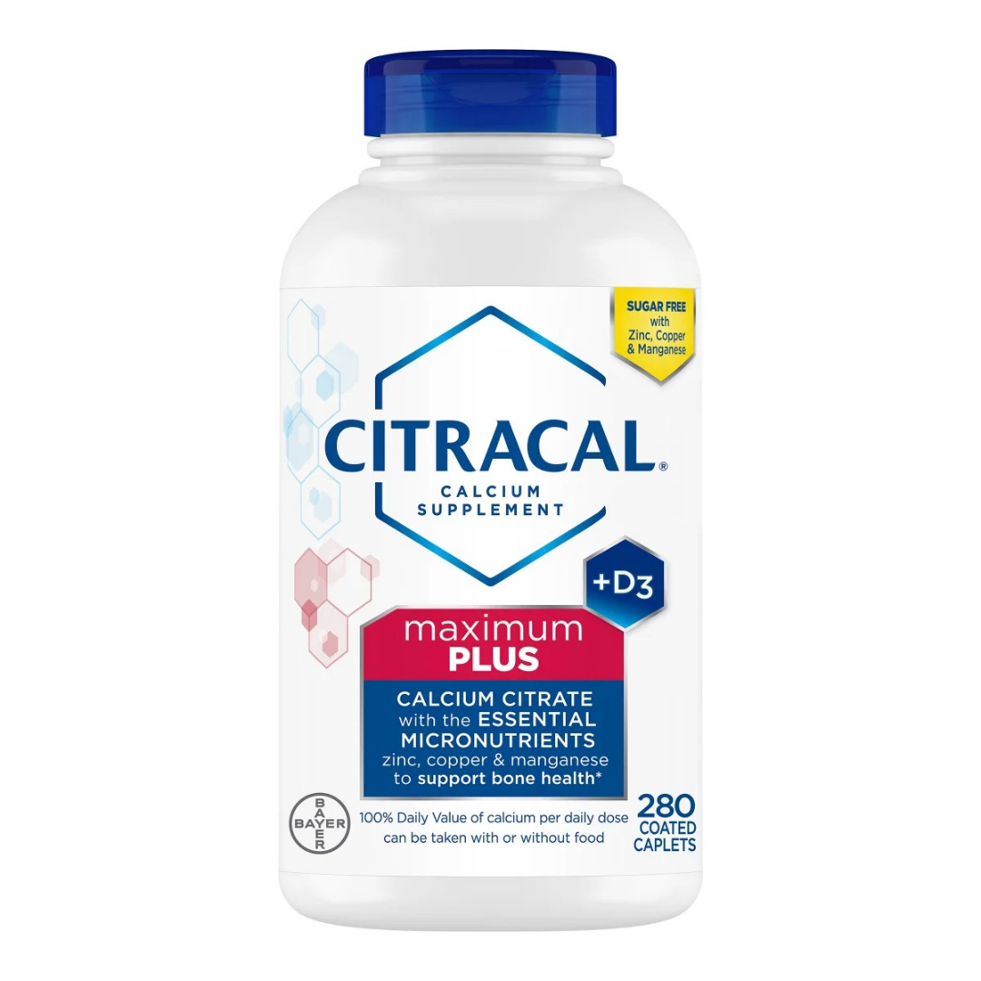 시트라칼 <b>Citracal</b> 맥시멈플러스 칼슘 280정 Calcium 아연 비타민D <b>구리</b>  140회분  1개