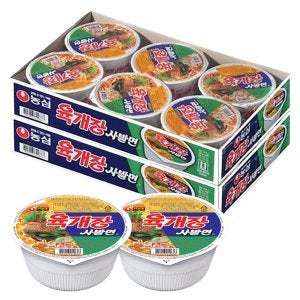 농심 농심 육개장 사발면 86g X 12개