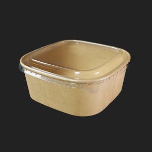 1200ml 크라프트 정사각용기 HC1200 -300개입