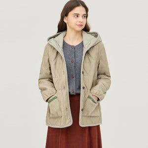 [베네통]2024 WINTER 라이즈 니트 포켓 후드 점퍼 BAJP59461BG