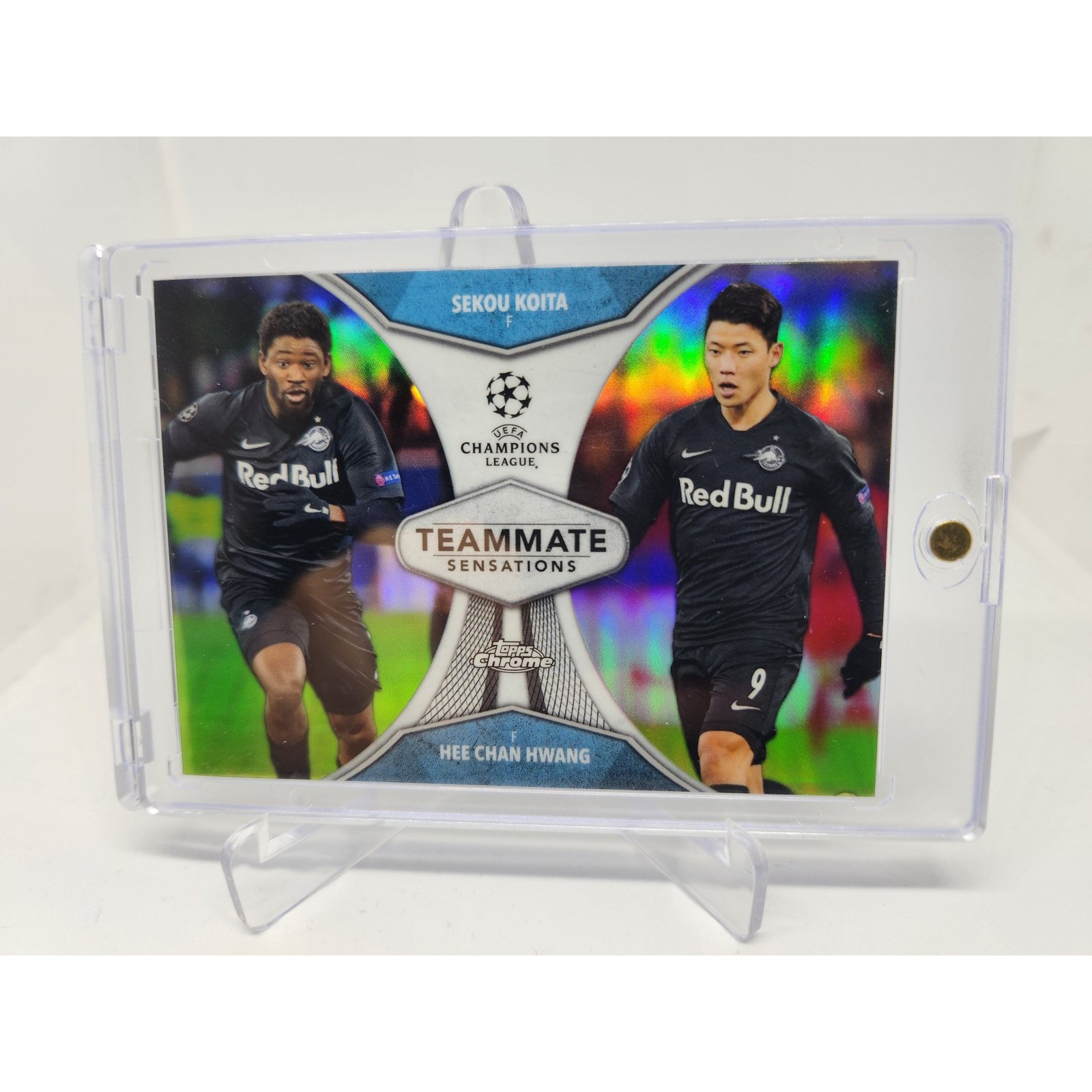 2019 Topps Chrome UCL Teammate 황희찬 RC 루키카드 축구카드  1개