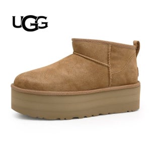 어그 UGG 클래식 울트라 미니 플랫폼 겨울 부츠 체스트넛 (1135092-CHE)