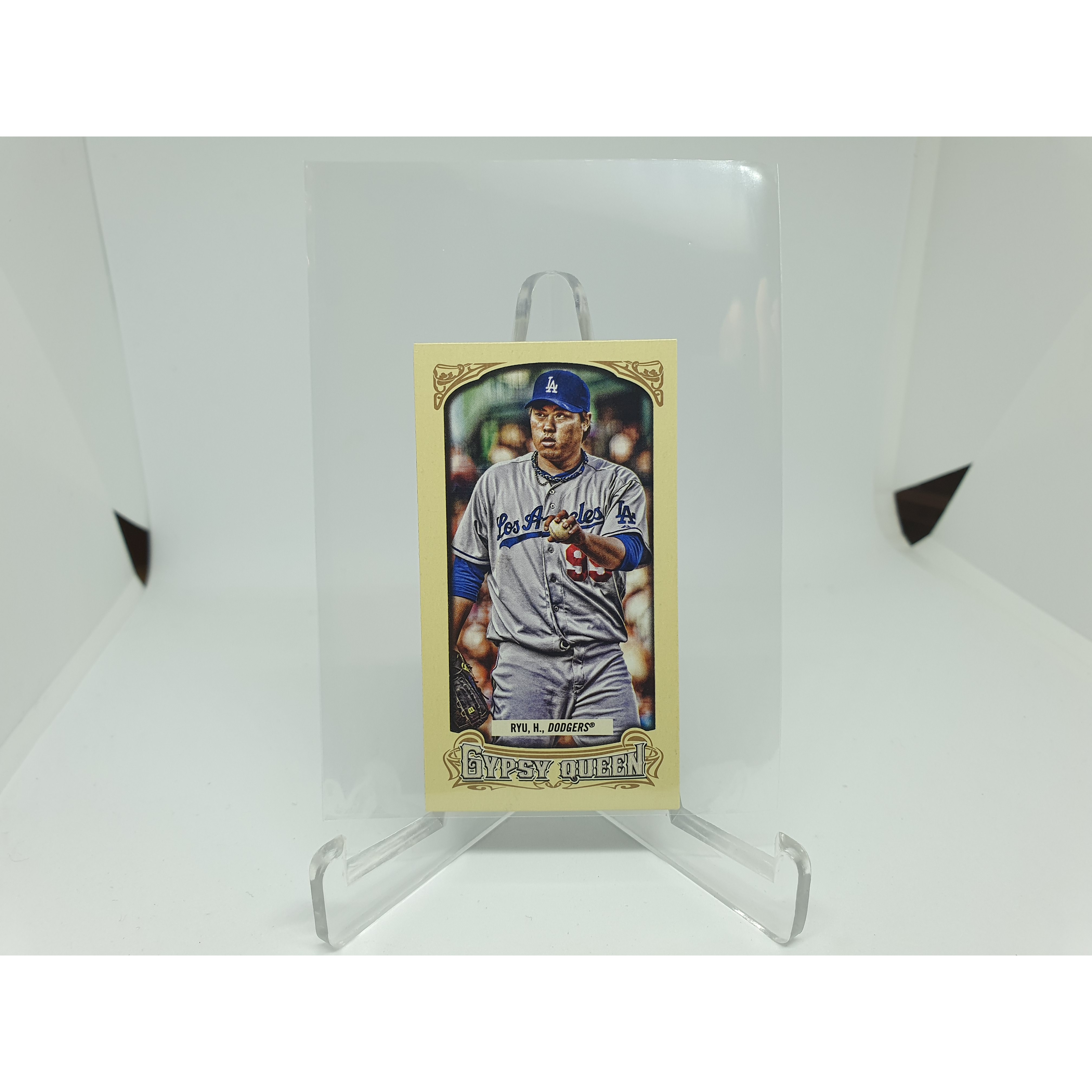 류현진 야구카드 2014 TOPPS Gypsy Queen Mini MLB카드 LA 다저스 Dodgers  1개