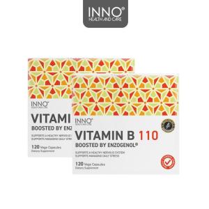 뉴질랜드 이노헬스 Inno Health Vitamin B 비타민B 110 엔조제놀 함유 캡슐 120정 2개