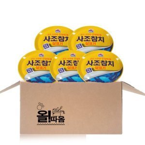 사조참치 사조 안심따개 살코기참치 85g 12개